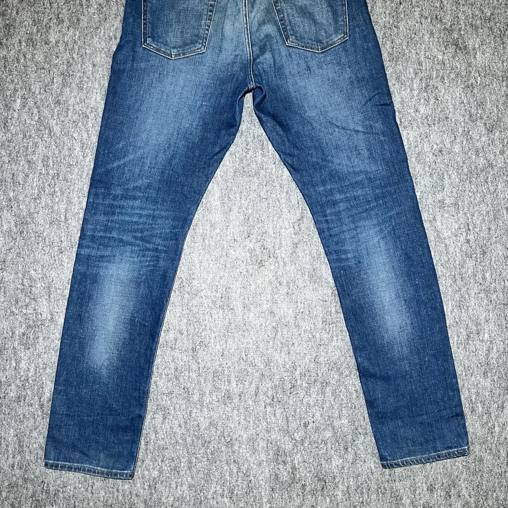 7 For All Mankind Jeans Men 32x33 Blue Adrien Series 7 Med Wash Denim Straight
